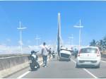 Ilhéus: Carro capota na Ponte Jorge Amado