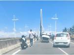 Ilhéus: Carro capota na Ponte Jorge Amado