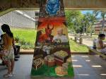 Papa Francisco em banquete com o diabo: grafite feito em campus da Ufba causa polêmica na internet